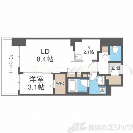 アーバネックス同心の物件間取画像